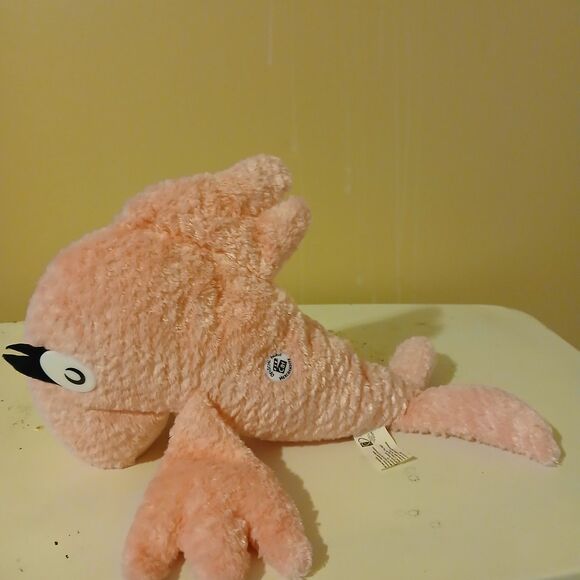 Kohl's Cares Dr. Seuss Cat in the Hat Pink Fish Stuffed Plush Animal Toy Doll - Picture 2 of 5